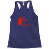 for england and st Racerback Tank