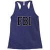 fbi humor Racerback Tank
