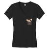 Cute Women's V-Neck T-Shirt