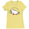 tubbs the hutt Ladies Fitted T-Shirt