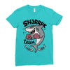 sharrk team Ladies Fitted T-Shirt