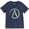 atheist atheism atheismus V-Neck Tee