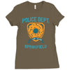 police dept Ladies Fitted T-Shirt