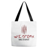 Weapon X Mutant  Wolverine Tote Bags