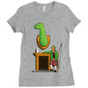 prize catch Ladies Fitted T-Shirt
