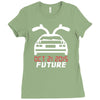 back to the future classic Ladies Fitted T-Shirt