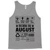 Born In August Tank Top