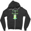 future runner Zipper Hoodie