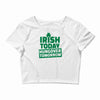 hungover tomorrow best trending Crop Top