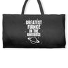Greatest Fiance In The Universe Weekender Totes