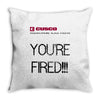back to the future you are fired Throw Pillow