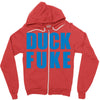 duck fuke Zipper Hoodie
