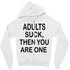 adults suck (2) Zipper Hoodie