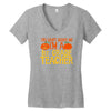 you can't scare me i'm a 1st grade teach Women's V-Neck T-Shirt