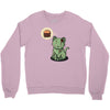 zombie cat Crewneck Sweatshirt