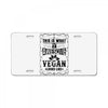 Awesome Vegan License Plate