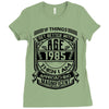 Things Better 1985 Age Approach Magnificent Ladies Fitted T-Shirt