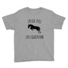 j'peux pas j'ai &eacute;quitation Youth Tee
