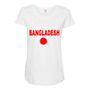 bangladesh international team national country Maternity Scoop Neck T-shirt