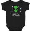 Sorry i Don't Speak Human Baby Bodysuit