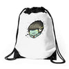 the bride of frankenstein Drawstring Bags