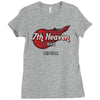 midgar bar Ladies Fitted T-Shirt