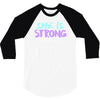 she is strong 3/4 Sleeve Shirt