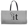 fk it funny college party Weekender Totes