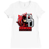 man without fear Ladies Fitted T-Shirt