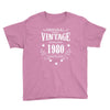 original parts vintage established 1980 perfectly aged Youth Tee