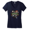 maniacs iii Women's V-Neck T-Shirt
