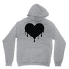 dripping heart melting heart Unisex Hoodie