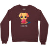 puppy love Crewneck Sweatshirt