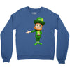 DABBİNG LEPRECHAUN Crewneck Sweatshirt