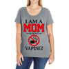 I Am A Mom Against Vaping Ladies Curvy T-Shirt