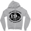 Funny 40th Birthday Zipper Hoodie