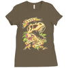 life finds a way Ladies Fitted T-Shirt