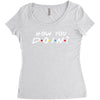 How You Doin of The Friends Parody Women's Triblend Scoop T-shirt