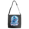 finish yours ice cream Adjustable Strap Totes