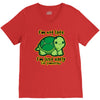 not late V-Neck Tee