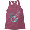 shark attack!!! Racerback Tank