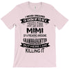 Super Cool Mimi Of A Freaking Awesome Granddaughter T-Shirt