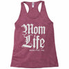 mom lifemom life Racerback Tank