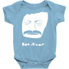bon iver face Baby Onesie