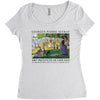 Georges Pierre Seurat A Sunday Afternoon On The island Of La Grande Ja Women's Triblend Scoop T-shirt
