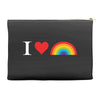 I Love Lgbt Accessory Pouches