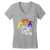 spell on you white letter Women's V-Neck T-Shirt