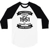 Premium Vintage 1951 3/4 Sleeve Shirt