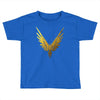 the fly bird   maverick jake paul   gold Toddler T-shirt