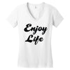 enjoy life Women's V-Neck T-Shirt